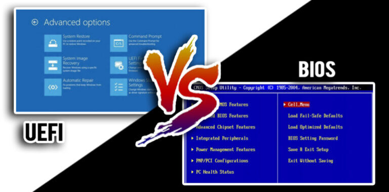 Diferencias entre UEFI y BIOS ¿cuál deberías usar?